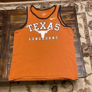 Nike longhorn tank top size small